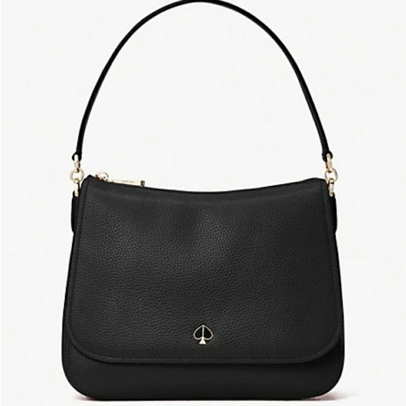 kate spade polly medium convertible flap shoulder - Picture 1 of 11